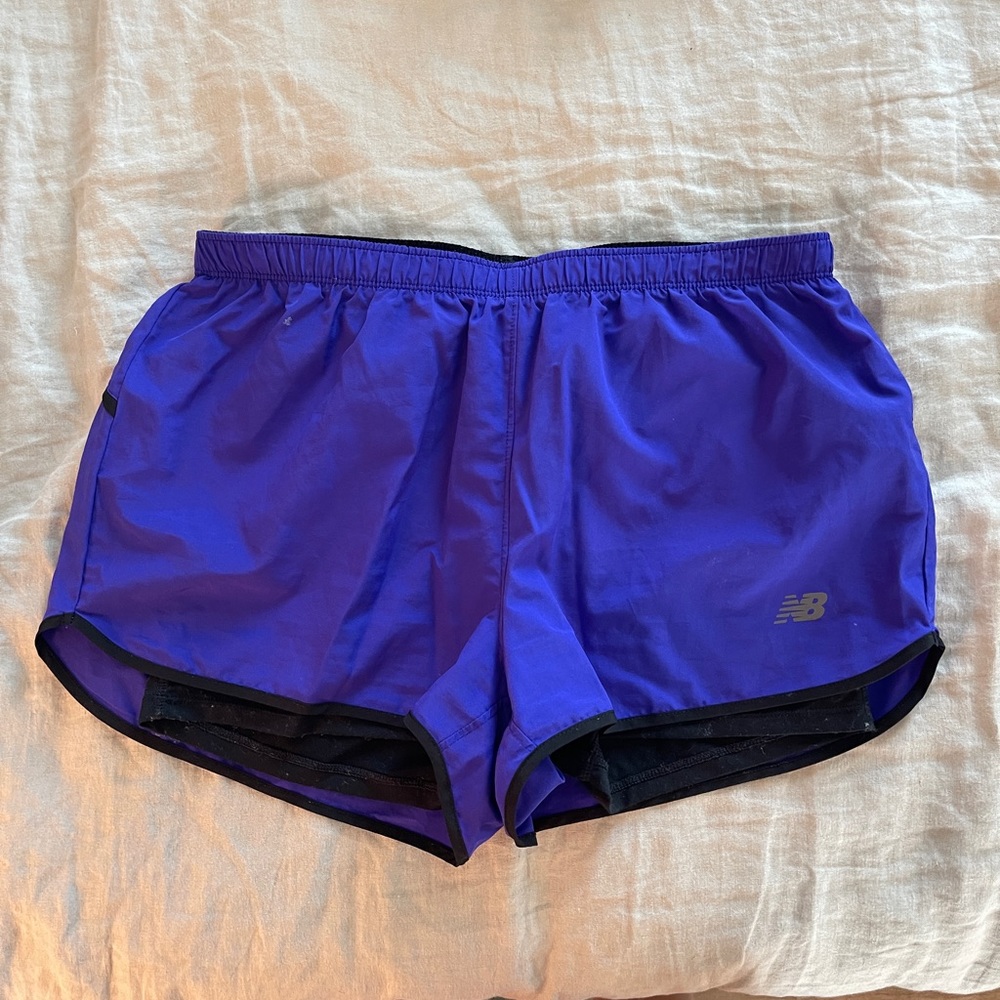 Purple New Balance Shorts